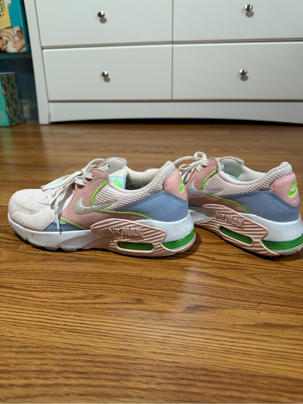 Nike Air Max Pastel Sneakers - Pink, Blue, Green